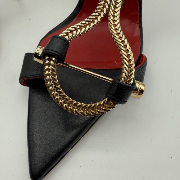 HARDOT RICH B*TCH STILETTO STRAPPY SANDALS SIZE 39 NEW!!! - Picture 6 of 11